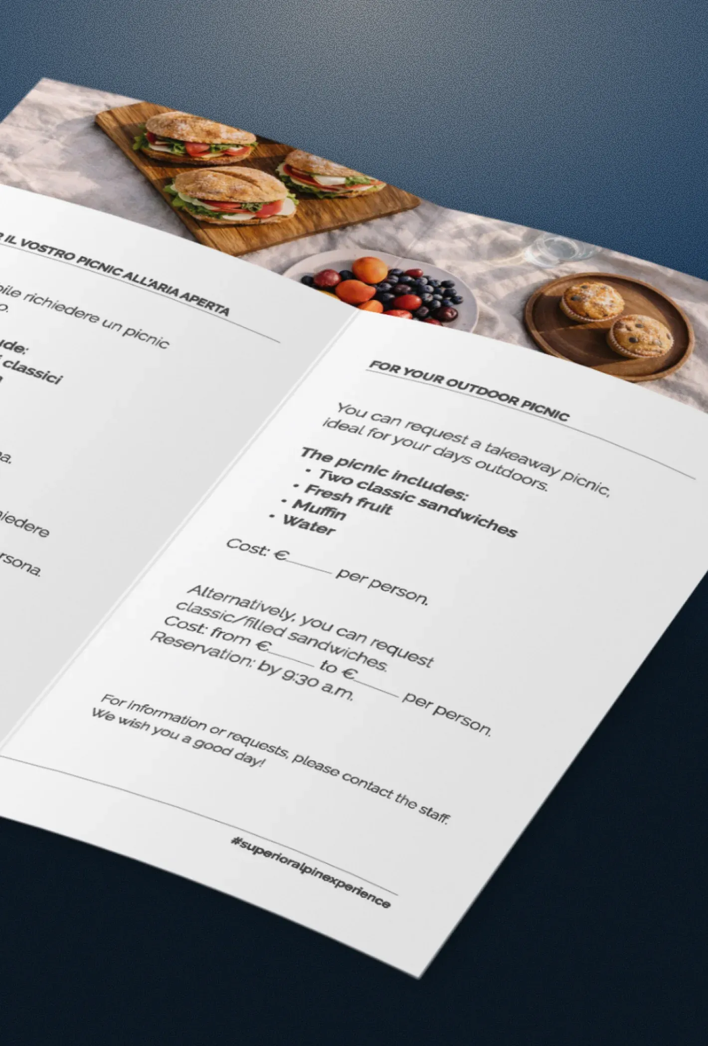 Secondo materiale stampato coordinato del progetto