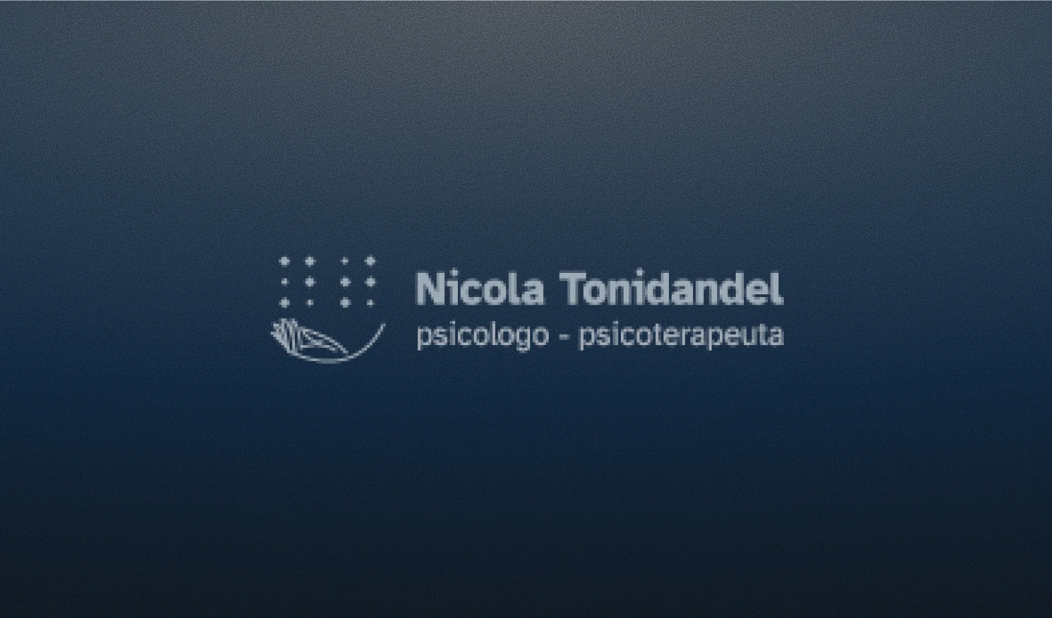 Psicologo psicoterapeuta Nicola Tonidandel