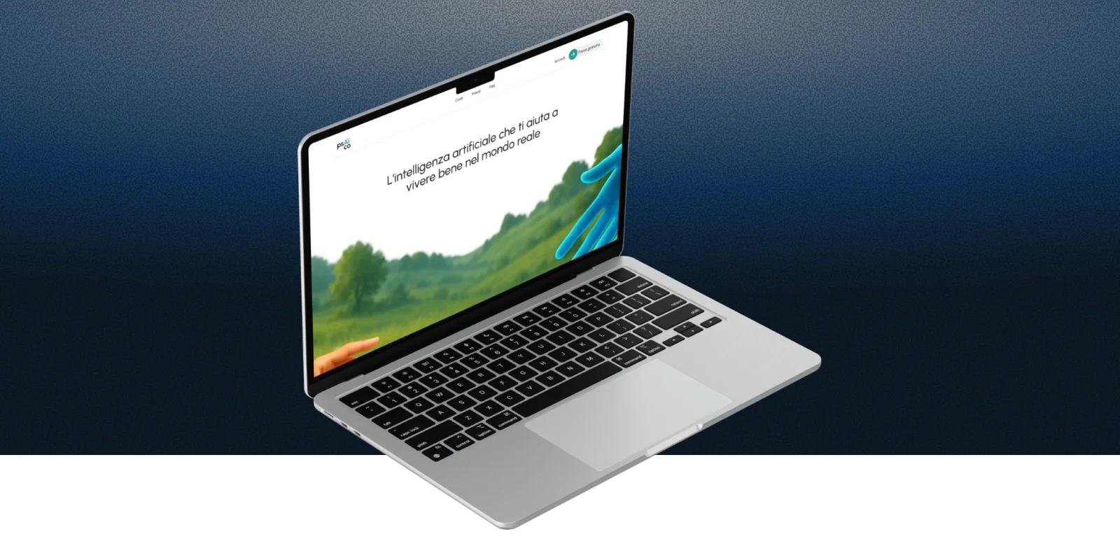 psaico - mockup sito